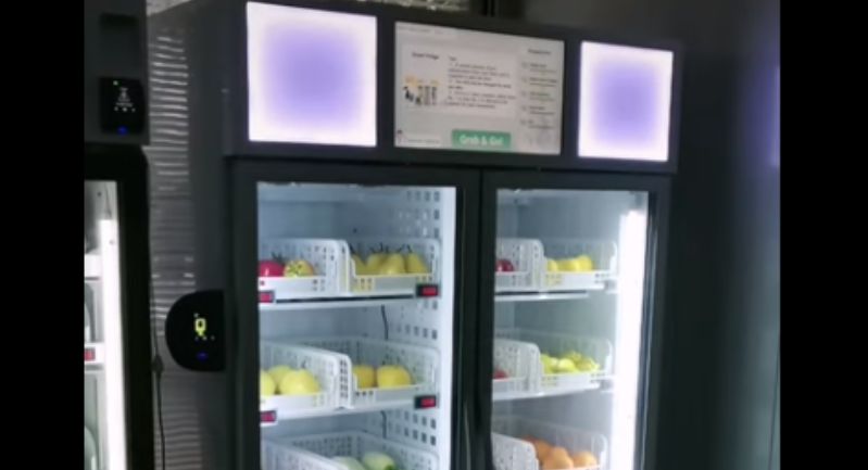Single Door vending machine - types of vending machine 